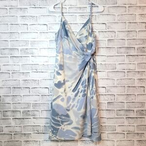 EUC Entro Faux Wrap Dress Size S